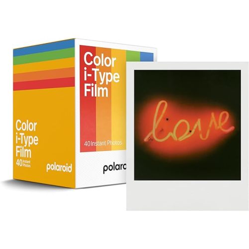 Polaroid Color Film for I-Type Double Pack, 16 Color Instant Photos (6009)