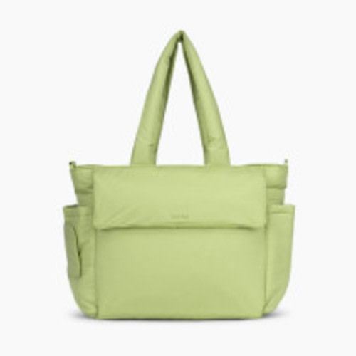 CALPAK Diaper Tote Bag With Laptop Sleeve - Lime