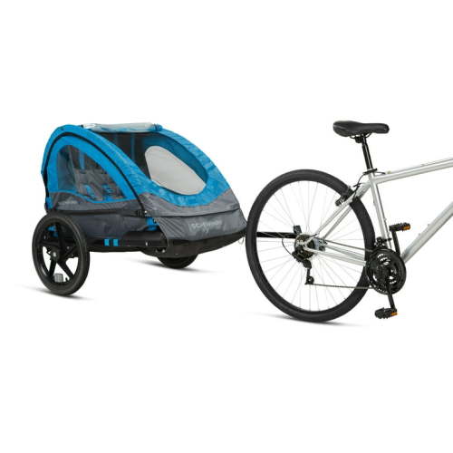 Schwinn Convoy Toddler Unisex Trailer/Stroller, Blue