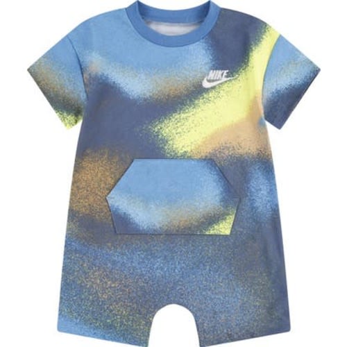 Club Express Spray Paint Romper, 12M