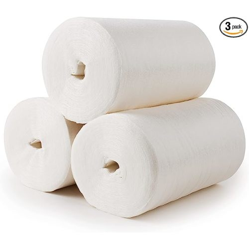 Diaper Liners for Cloth Diapers, 100 Disposable Sheets Per Roll, Made of Soft Material, by Nora's Nursery