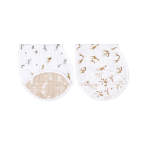 Safari Dreams Organic Cotton Muslin Burpy Bib | aden + anais