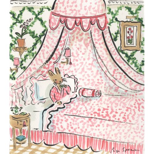 Cozy Bunny Print 8 x 7 — PAIGE SPEARIN