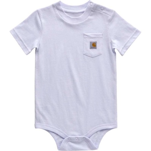 Kids' Short Sleeve Pocket Bodysuit (Infant) | 9M | Carhartt