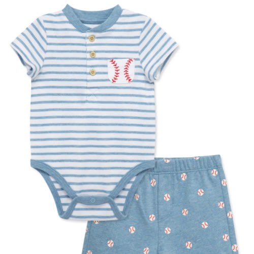 Baseball Short Set