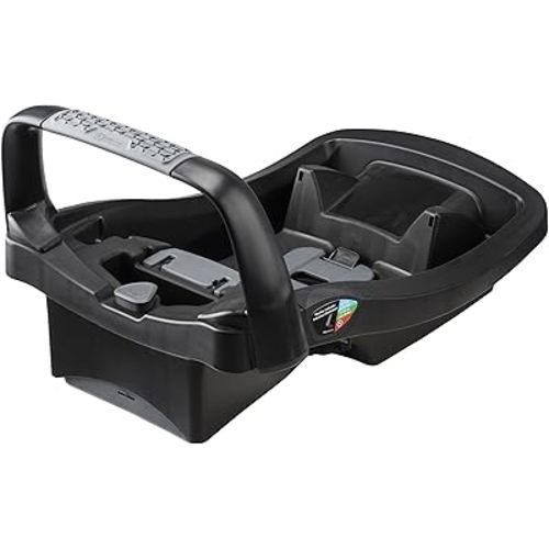 Evenflo SafeMax Baby Car Seat Base with Anti-Rebound Bar, Belt Lock Off, 4 Position Adjustment Dial, Advanced Latch Technology, Black