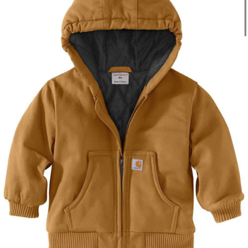 Carhartt Infant Boys' Insulated Hooded Canvas Jacket