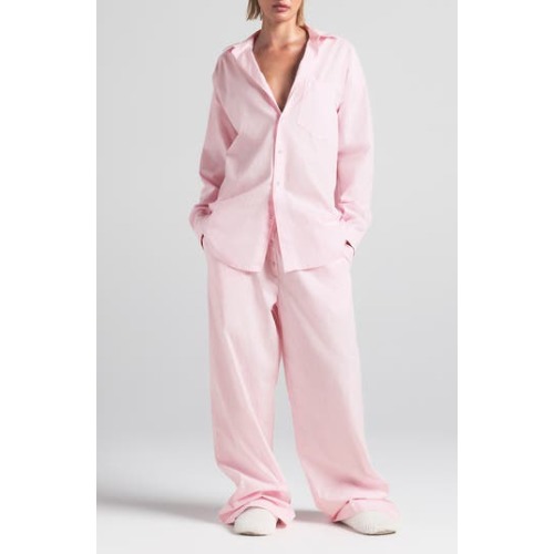 Cotton Poplin Pajamas, Medium