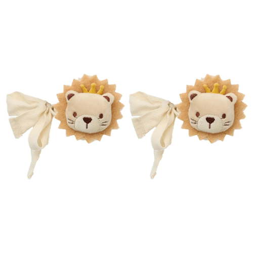 Curtain Tiebacks Cute Cartoon Animal Curtain Ties, Embroidered Animal Shape Bedroom Accessories, Curtain Holders For Baby's Room