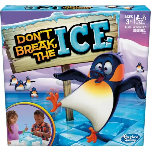 Hasbro Gaming Don't Break The Ice Preschool Game, Board Games for Kids Ages 3 and Up