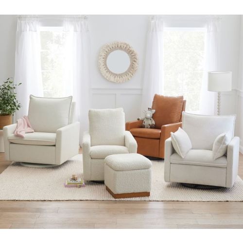 Paxton Pillow Swivel Glider Recliner
