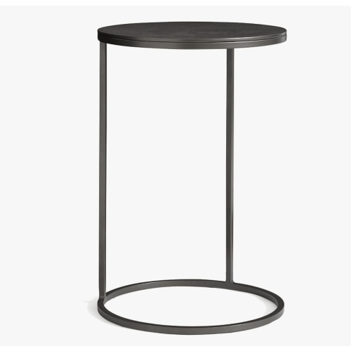 Duke Round Metal C-Table (16")