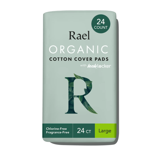 Large Organic Cotton Cover Pads With Wings