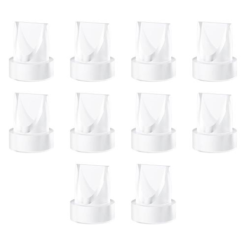 Duckbill Valves Compatible with Momcozy M5/M6/V1/V1 Pro/V2/V2 Pro, Breast Pump Replacement Parts Accessories for Momcozy Pump,10PCS