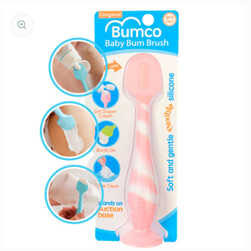Bumco Original Baby Bum Brush (Pink Swirl)