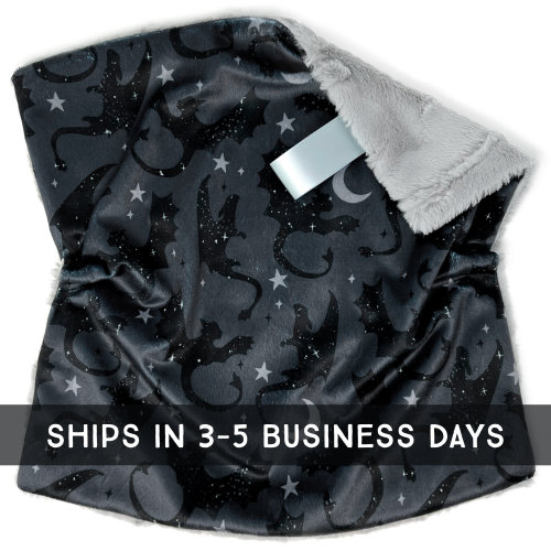 Lovey: Deep Dark Dragons. Lovey. Dragon Lovey. Black Lovey. Baby Lovey. Dragon Lovie. Minky Lovey. Dragon Nursery. Lovey for Babies. PYO.