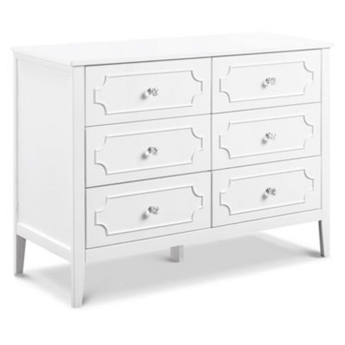DaVinci Chloe Regency 6-Drawer Dresser - White
