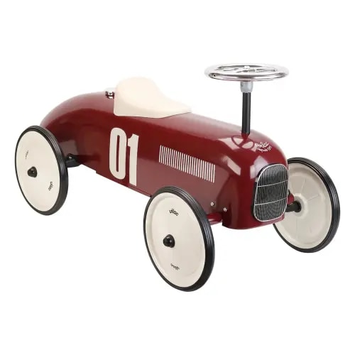 Vilac - Metal Car Ride-on - Burgundy | Smallable