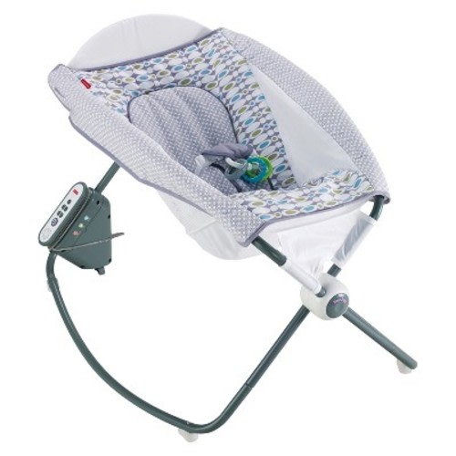 Fisher-Price Auto Rock 'n Play Sleeper - Aqua Stone