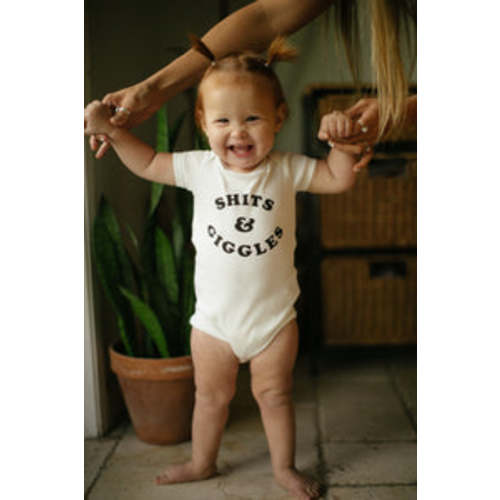 Shits & Giggles Onesie for Newborns to 18 Months | The Bee & The Fox