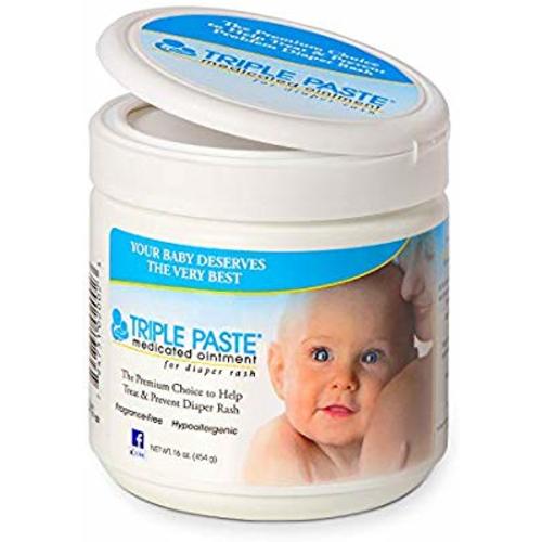 Triple Paste Medicated Ointment for Diaper Rash, 16-Ounce - 16 Ounce (Pack of 1)