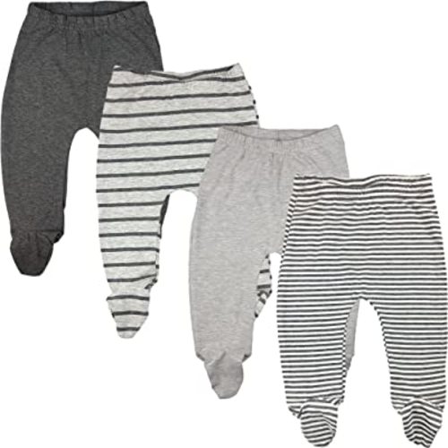 Baby Soft Cotton Spandex Pants with Feet