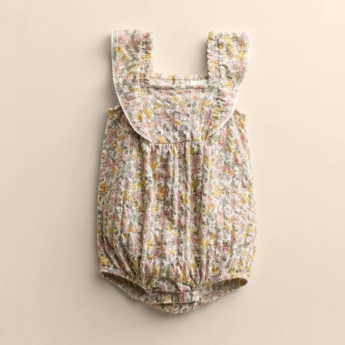 Baby Girl Little Co. By Lauren Conrad Knit Flutter Sleeve Bubble Sunsuit