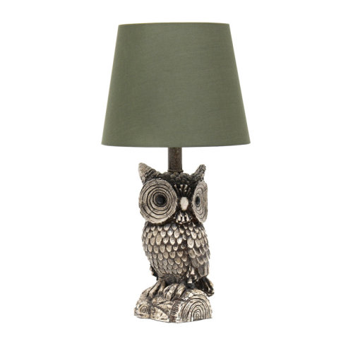 Millwood Pines Woodland Night Owl Desk Lamp | Wayfair