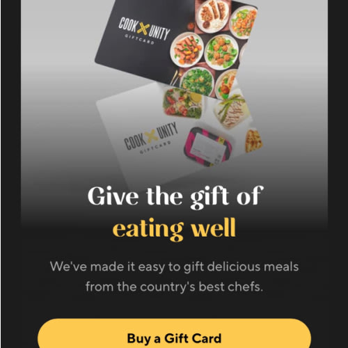 CookUnity Gift Card