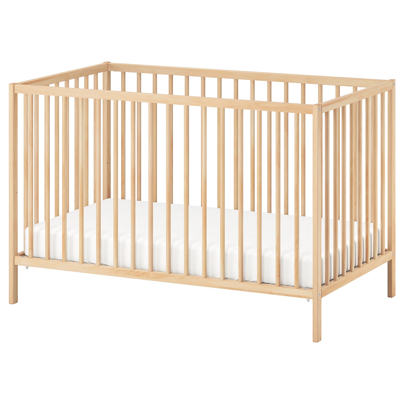 IKEA Sniglar Crib - Beech