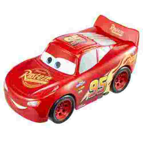 Disney Pixar Cars Track Talkers Lightning McQueen Vehicle, 5.5 inch Talking Toy Car Collectible