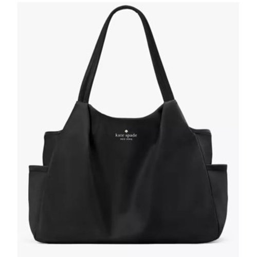 Kate Spade New York Chelsea Baby Diaper Bag Tote, Black