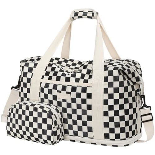 Expandable Travel Duffle Bags Weekender Overnight Bags for Women Men Hospital Bag for Women Labor Delivery with Toiletry Bag Waterproof