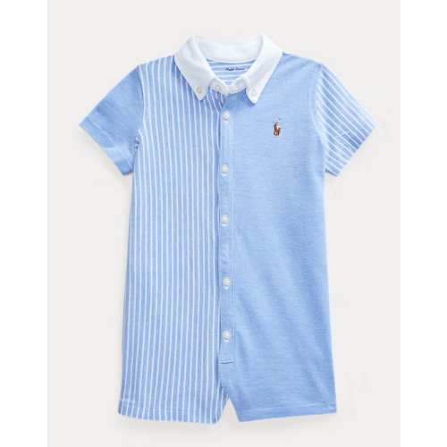 Knit Cotton Oxford Fun Shortall | Ralph Lauren