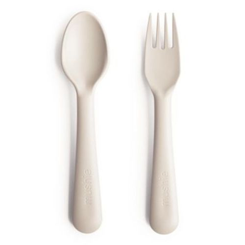 Dinnerware Fork And Spoon Set Ivory One Size