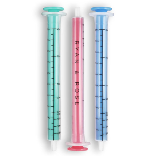 Ryan & Rose Cutie Dose - Baby Medicine Dispenser Syringe For Children - 3 Pack (Lollipop)