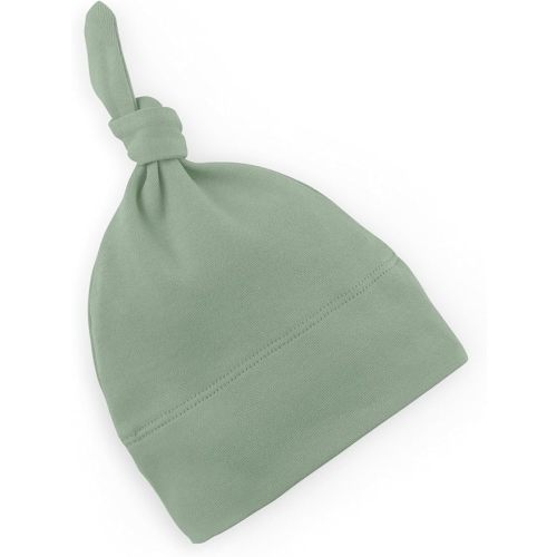 Colored Organics Baby Organic Cotton Knotted Hat - Infant Knit Cap - Newborn Boys and Girls