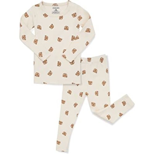 AVAUMA Baby Boys Girls Pajama Set 6M-8T Kids Cute Toddler Snug fit Pjs Cotton Sleepwear
