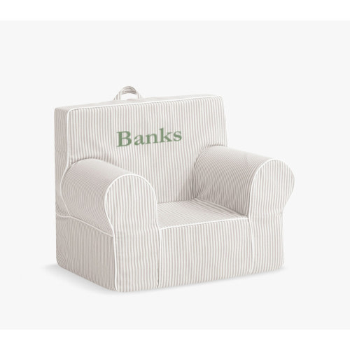 Anywhere Chair®, Oatmeal Oxford Stripe