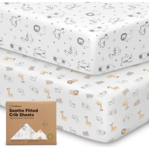 Soothe Fitted Crib Sheet
