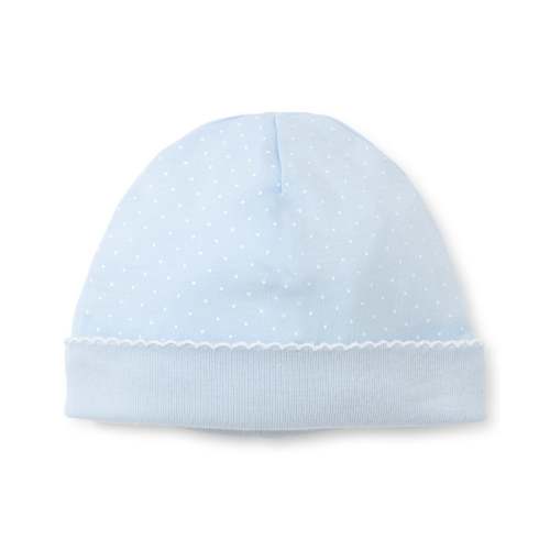 Blue/White New Kissy Dots Print Hat