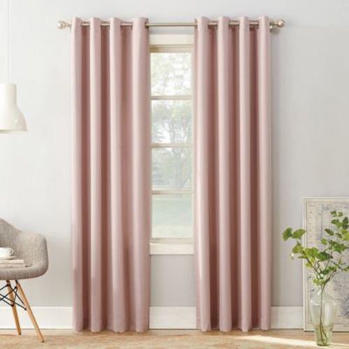 Sun Zero Room Darkening Seymour Grommet Curtain Panel
