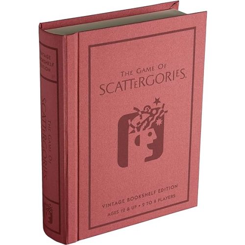 WS Game Company Scattergories Vintage Bookshelf Edition