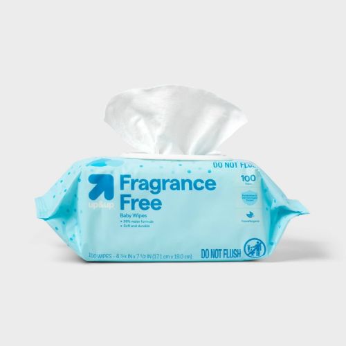 Fragrance Free personal Baby Wipes - 12pk/1200ct - up&up™
