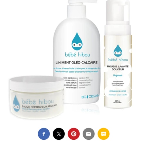 Bebe hibou Bundle Baby Care - Clement