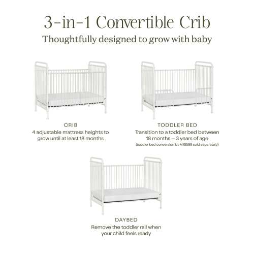 Abigail 3-in-1 Convertible Crib – Namesake