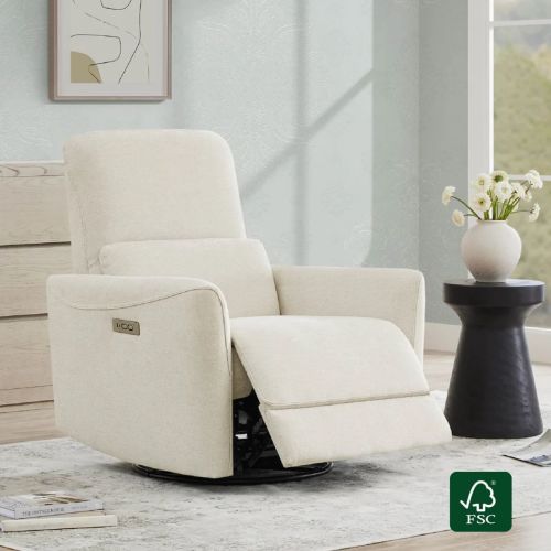 Tracee Power Swivel Nursery Glider Recliner
