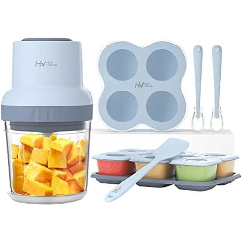 BEAR 2024 Baby Food Maker | One Step Baby Food Processor Steamer Puree Blender | Auto Cooking & Grinding | Baby Food Puree Maker with Self Cleans | Touch Screen Control, White