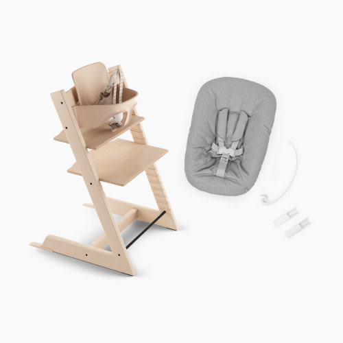 Stokke Tripp Trapp High Chair + Newborn Set - Natural