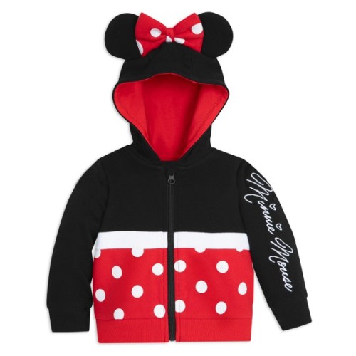 Minnie Mouse Costume Zip Hoodie for Baby | Disney Store
